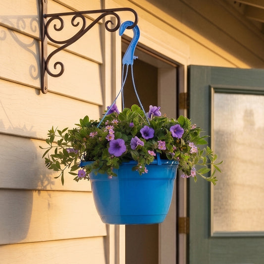Blue Shades Hanging Basket Plants