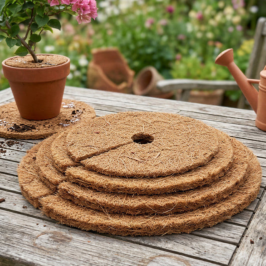Coir Mat Pot Topper