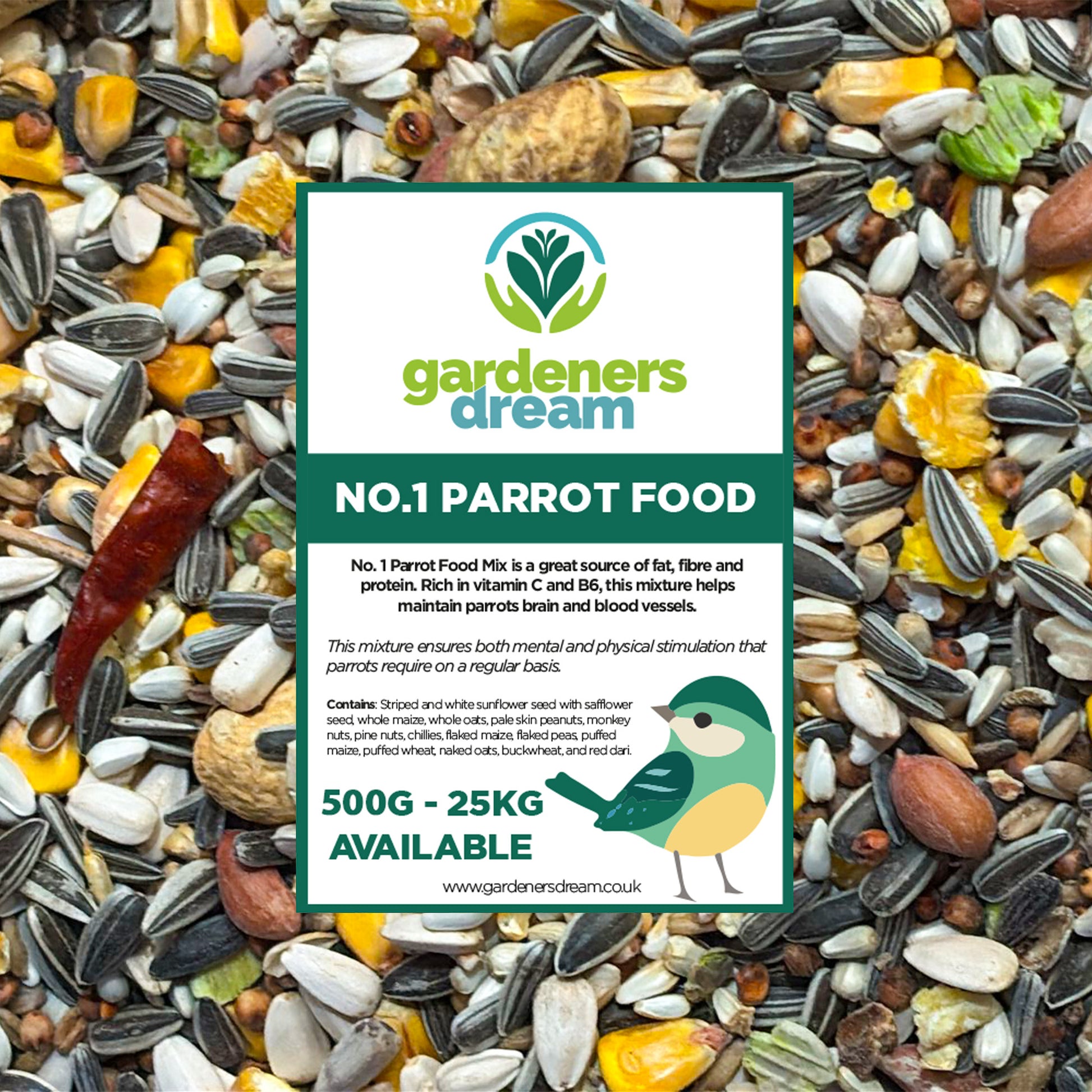 Gardeners Dream Parrot Food Bird Food - Main Image