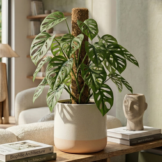 Ivory Berkeley Satin Glaze Planter