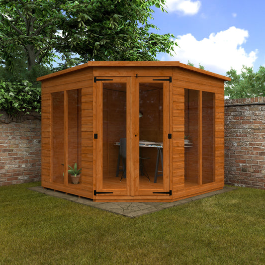 Gardeners Dream Full Pane Corner Summerhouse